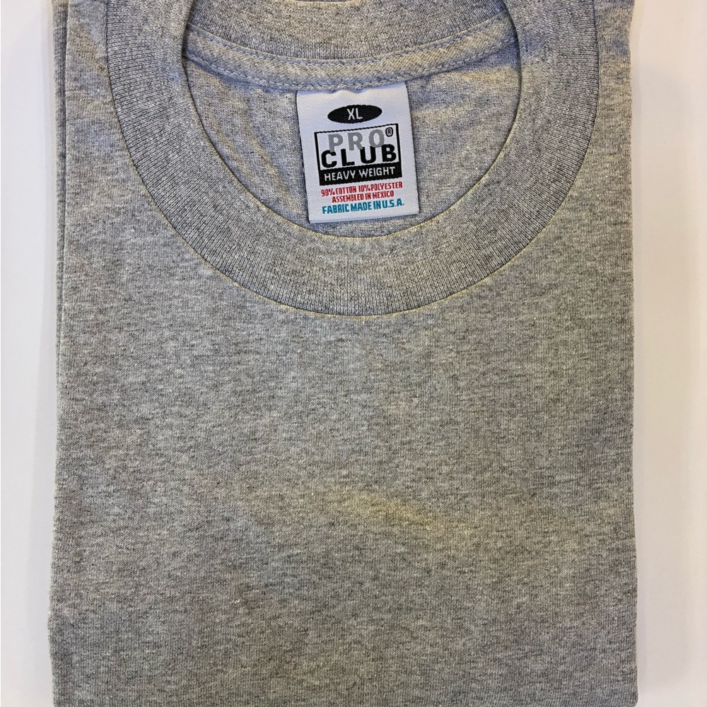 Pro Club Men's Classic Gray Tee